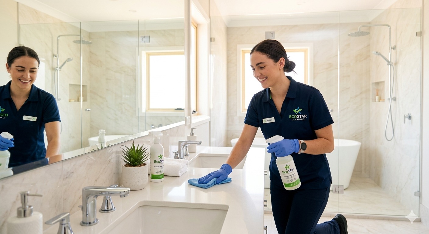 Gleaming Bathroom — Deep Clean Result
